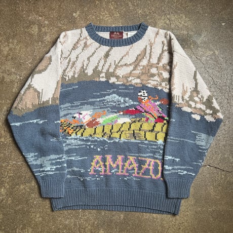 Willis & Geiger コットンニットセーター “AMAZON HEADWATERS”
