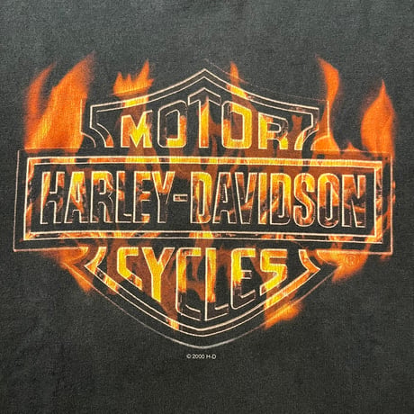 00s Harley-Davidson "W. COLLINGSWOOD HTS, NJ" ロングスリーブTシャツ