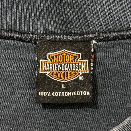 00s Harley-Davidson "W. COLLINGSWOOD HTS, NJ" ロングスリーブTシャツ
