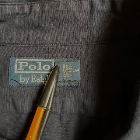 90s Polo by Ralph Lauren コットンシルクシャツ