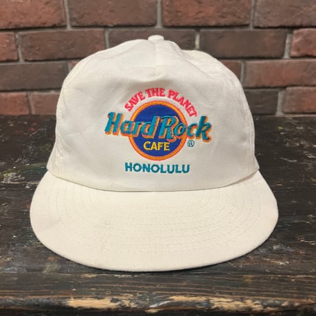 90s Hard Rock Cafe "HONOLULU" ロゴキャップ