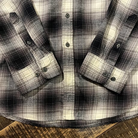 Croft & Barrow ライトフランネルシャツ "Ombre Plaid"