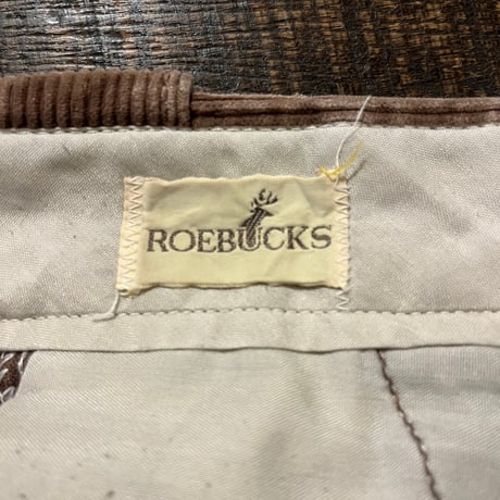 70s~ SEARS "ROEBUCKS" コーデュロイパンツ