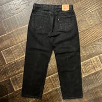 00s Levi’s 550 ブラックデニム
