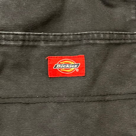 10s Dickies ダックペインターパンツ / ダブルニー "BLACK"
