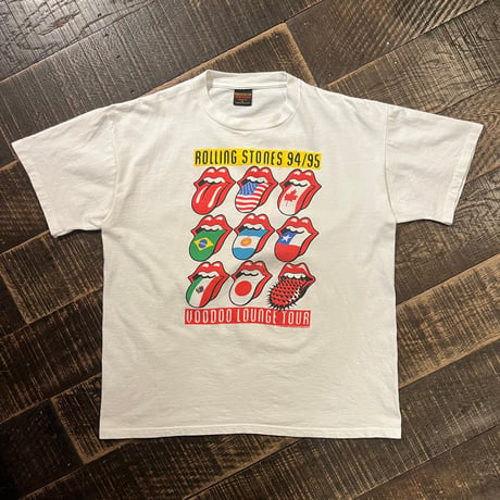 90s THE ROLLING STONES "VOODOO LOUNGE TOUR" バンドTシャツ