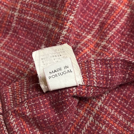 90s Patagonia ORGANIC COTTON ヘビーフランネルシャツ