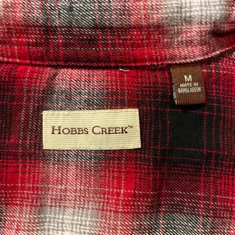 Hobbs Creek ライトネルシャツ "Ombre Plaid"