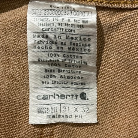 Carhartt ダブルニーダックペインターパンツ / 100098-211 "31×32"