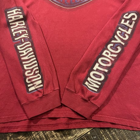 10s HARLEY-DAVIDSON "CONRAD’S" ロングスリーブTシャツ