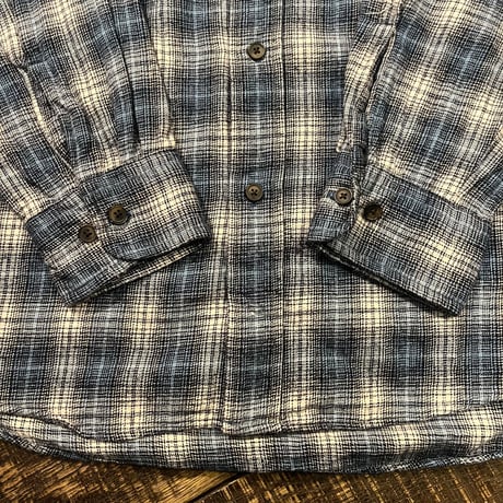 ST. JOHN'S BAY ライトフランネルシャツ "Ombre Plaid"
