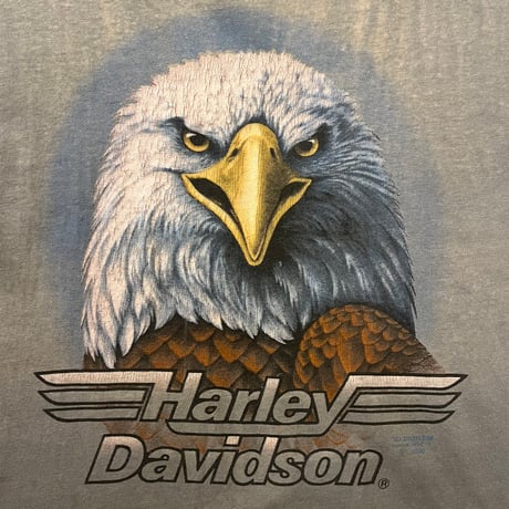 90s HARLEY-DAVIDSON "MODESTO, CA." プリントTシャツ / 3D EMBLEM