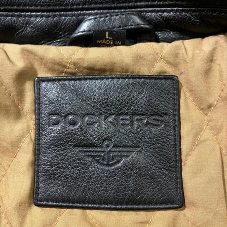 DOCKERS レザージャケット
