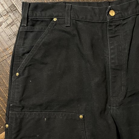 Carhartt ダブルニーダックペインターパンツ / B01-BLK "36×34" MADE INUSA