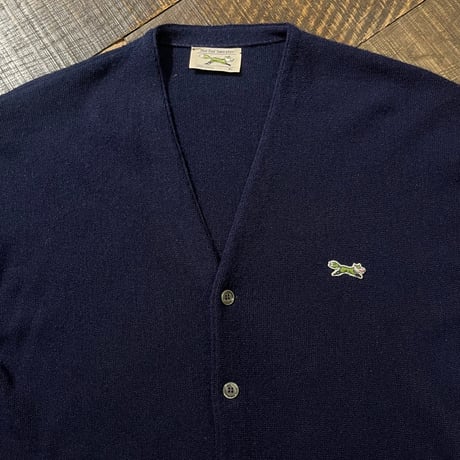 80s JCPenney "The Fox Sweater" アクリルニットカーディガン