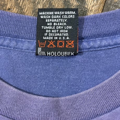 90s HARLEY-DAVIDSON "OCEAN STATE" プリントTシャツ / FADE