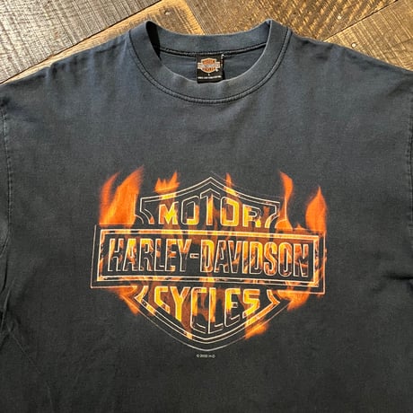00s Harley-Davidson "W. COLLINGSWOOD HTS, NJ" ロングスリーブTシャツ
