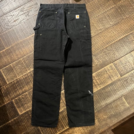 Carhartt ダブルニーダックペインターパンツ / B01-BLK "36×34" MADE INUSA