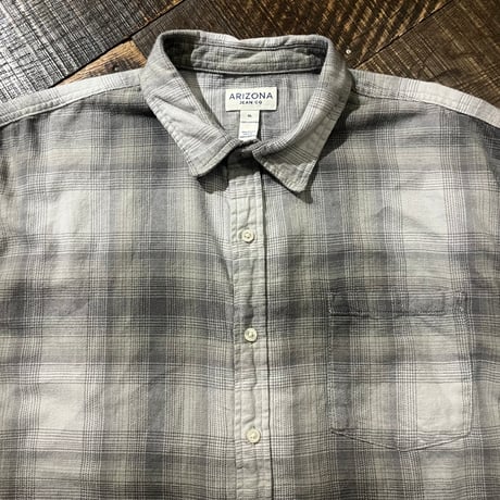 00s ARIZONA JEAN CO. ライトフランネルシャツ / "Ombre Plaid"