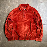 70s May Co. Los Angeles ベロアシャツ
