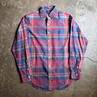 Ralph Lauren ボタンダウンシャツ Hand Woven Madras