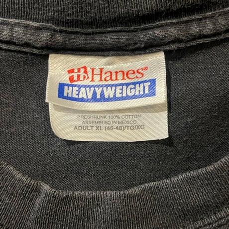 00s Hanes メッセージTシャツ