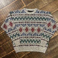 90s~ Michael Gerald ジャガードニットセーター