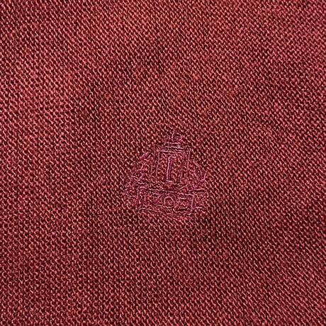 80s IZOD アクリルニットカーディガン