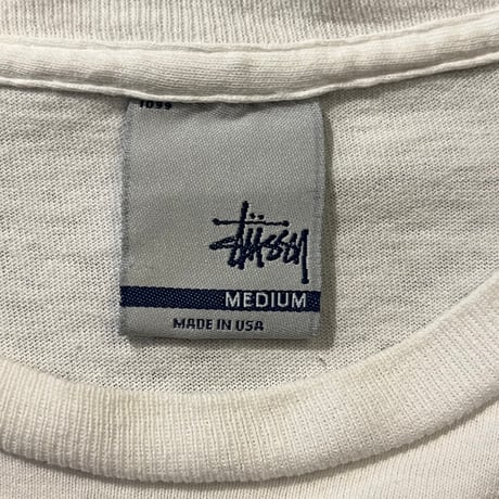 OLD STUSSY "ARCHIVES" プリントTシャツ / 銀タグ