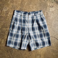 90s NAUTICA RIGGER チェックショーツ