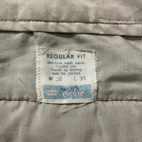 70s~ SEARS "ROEBUCKS" コーデュロイパンツ