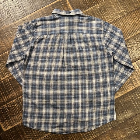 ST. JOHN'S BAY ライトフランネルシャツ "Ombre Plaid"