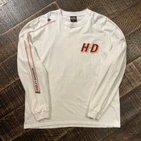00s HARLEY-DAVIDSON "WHISKEY ROW" ロングスリーブTシャツ