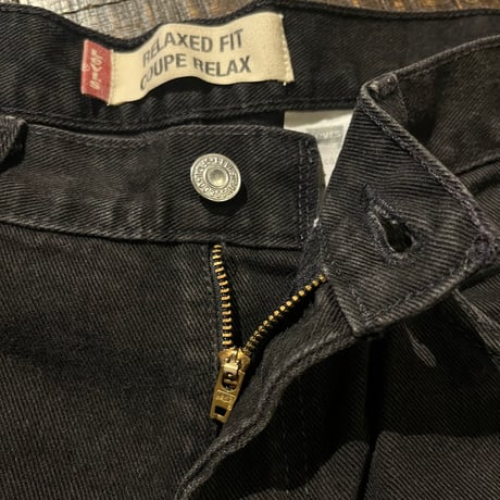 00s Levi’s 550 ブラックデニム