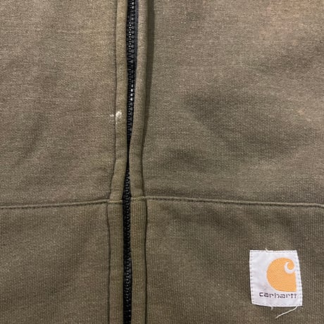 Carhartt ジップスウェットパーカー