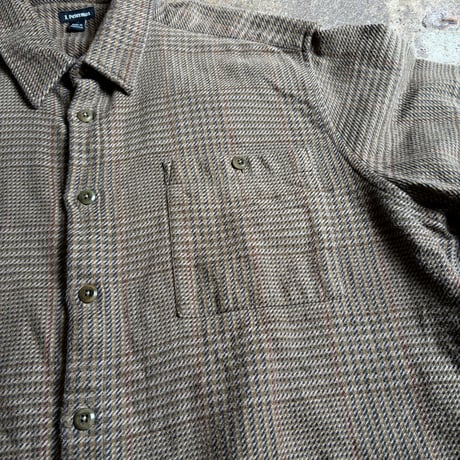 J. Peterman コットンシャツ