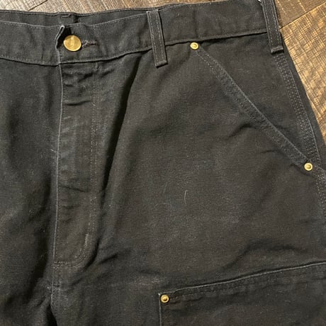 Carhartt ダブルニーダックペインターパンツ / B01-BLK "36×34" MADE INUSA