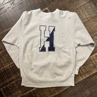 90s Champion REVERSE WEAVE 両面プリントスウェット / JOHNS HOPKINS