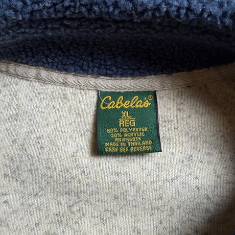 ～00s Cabela's ボアフリースプルオーバー