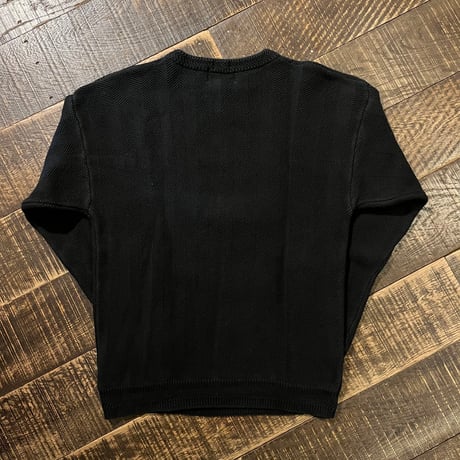 CHAPS RALPH LAUREN コットンニットセーター "HAND FRAMED"