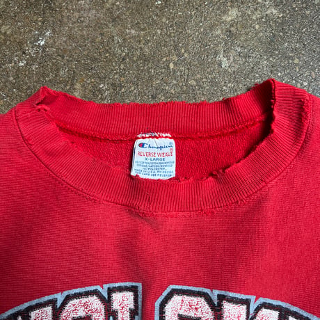 90s Champion Reverse Weave スウェット "ボロ"