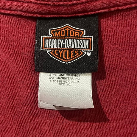 10s HARLEY-DAVIDSON "CONRAD’S" ロングスリーブTシャツ