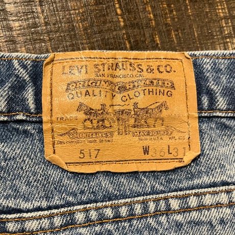80s Levi's 517 デニムパンツ