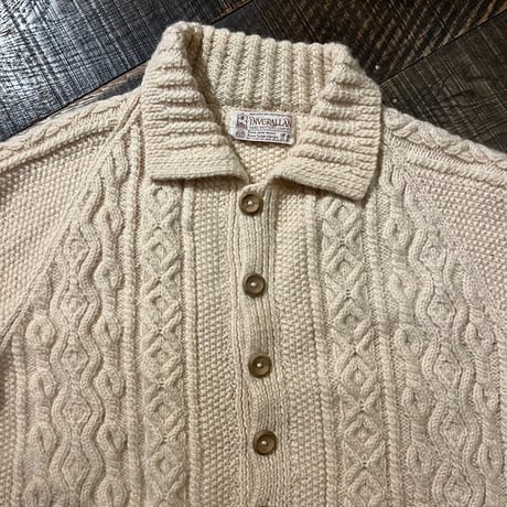 90s INVERALLAN 3A LUMBER CARDIGAN
