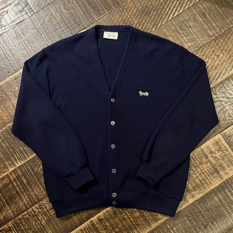 80s JCPenney "The Fox Sweater" アクリルニットカーディガン
