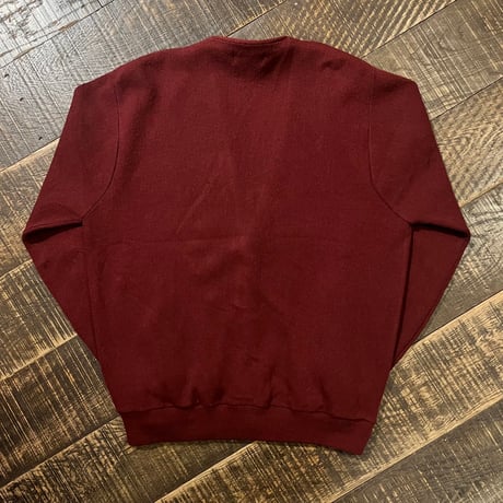 80s IZOD アクリルニットカーディガン