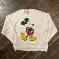 90s Disney "Mickey Mouse" キャラクタープリントスウェット