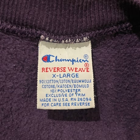 90s Champion REVERSE WEAVE スウェット / イレギュラー
