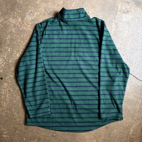 LANDS' END ハーフジップフリースプルオーバー