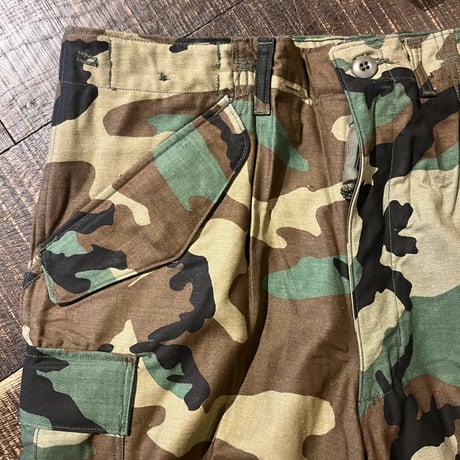 80s U.S. Military M-65フィールドパンツ "ウッドランドカモ"